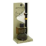 Diffuseur de Parfum Bois de Santal – Vert Foncé – 50 ml – 6 Bâtonnets Noirs 