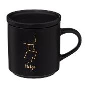 Mug Astro Noir & Doré Couvercle Céramique 45 cl  