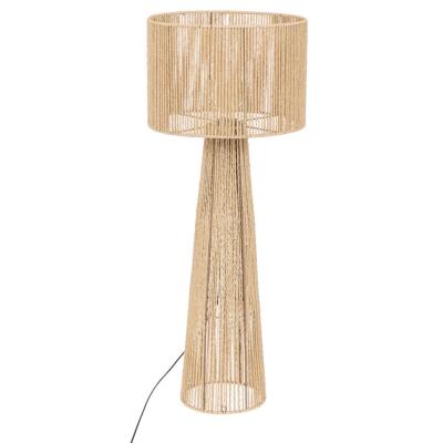 Lampadaire Corde Naturelle Tressée & Métal ADRIA H. 97 cm 