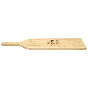 Planche de Présentation en Bambou "La Cave du Bistrot" – 70 x 21,5 x 1,5 cm